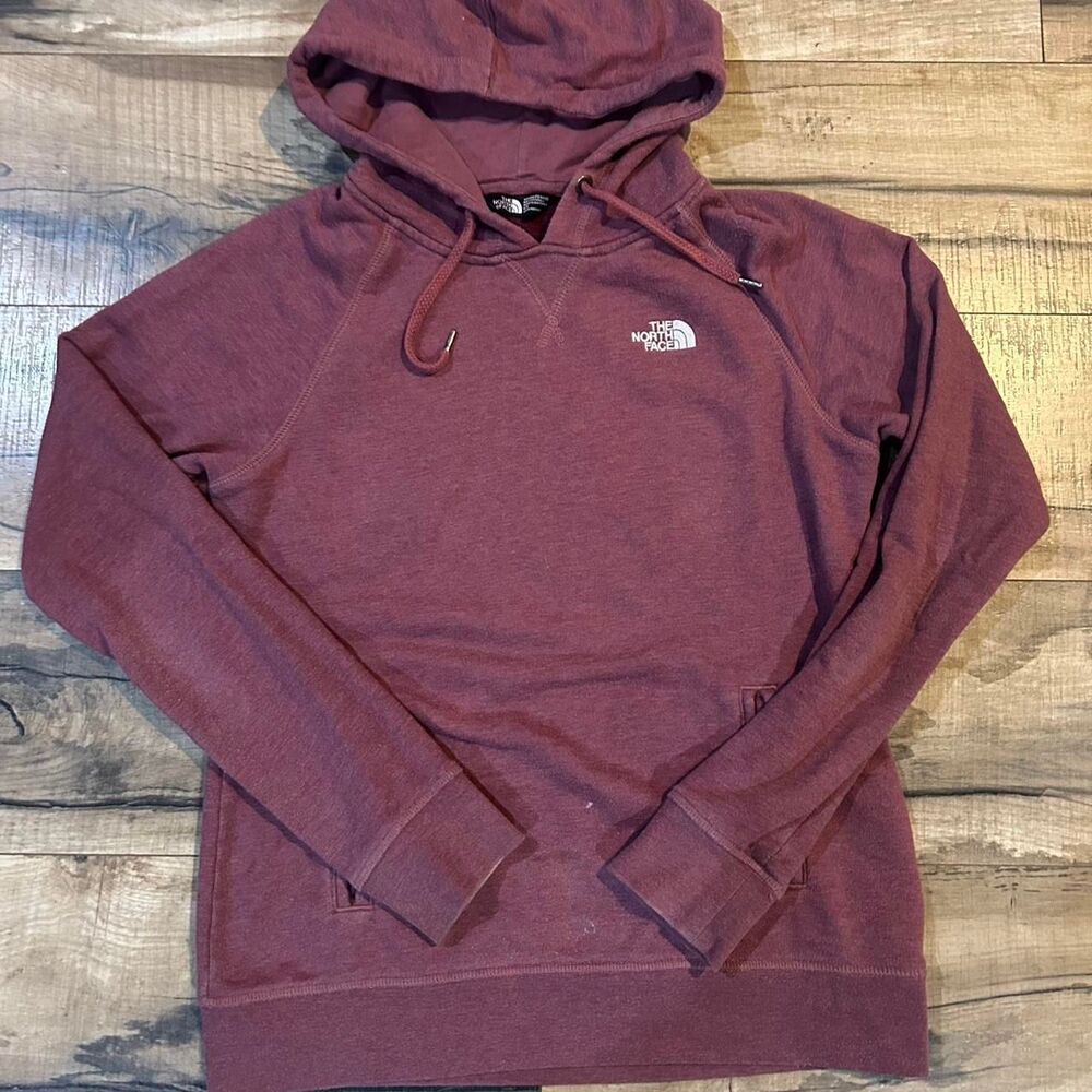 The-north-face Men's Burgundy and Red Hoodie